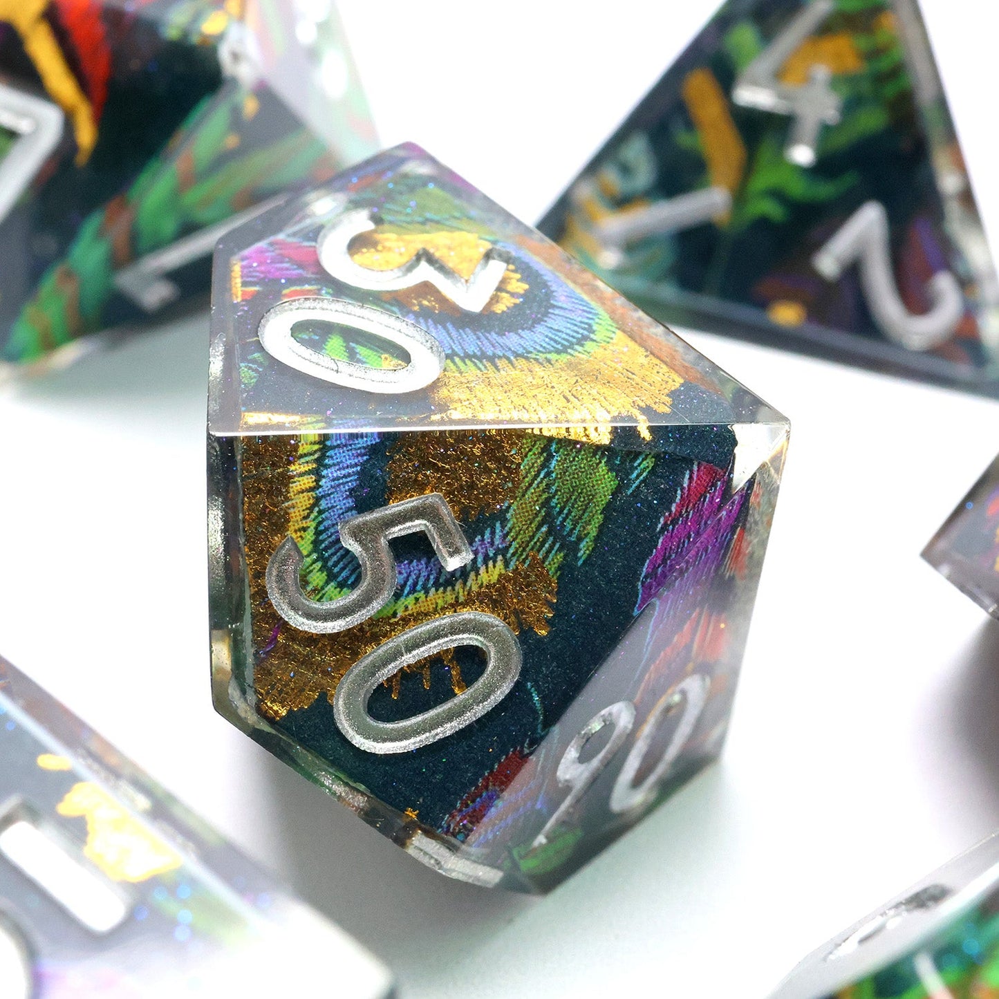 Feyplume | Art Core Dice | 7 Piece Set