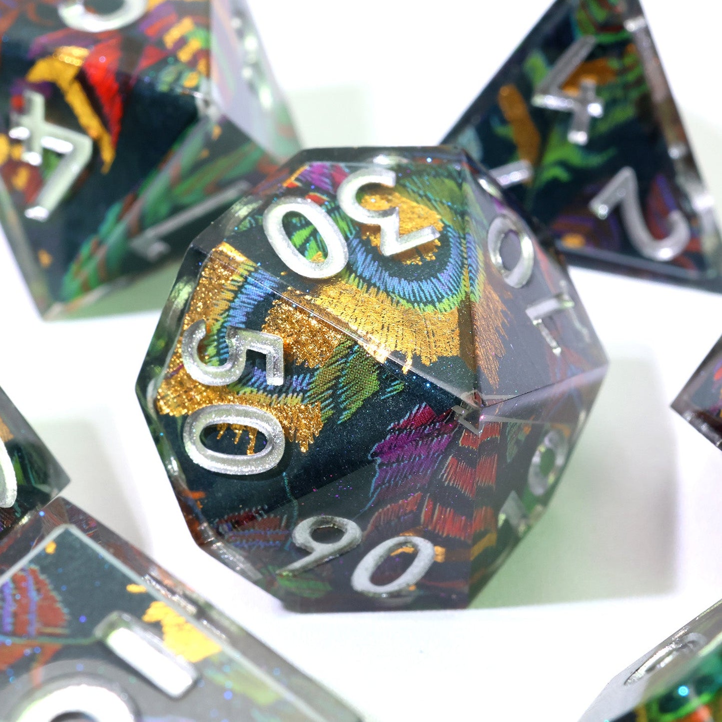 Feyplume | Art Core Dice | 7 Piece Set