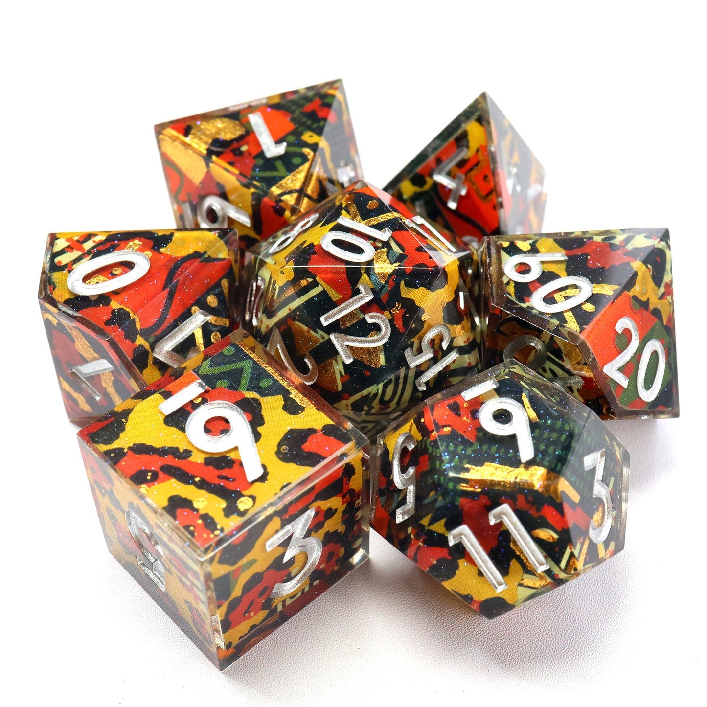Hexbound Relic | Art Core Dice | 7 Piece Set